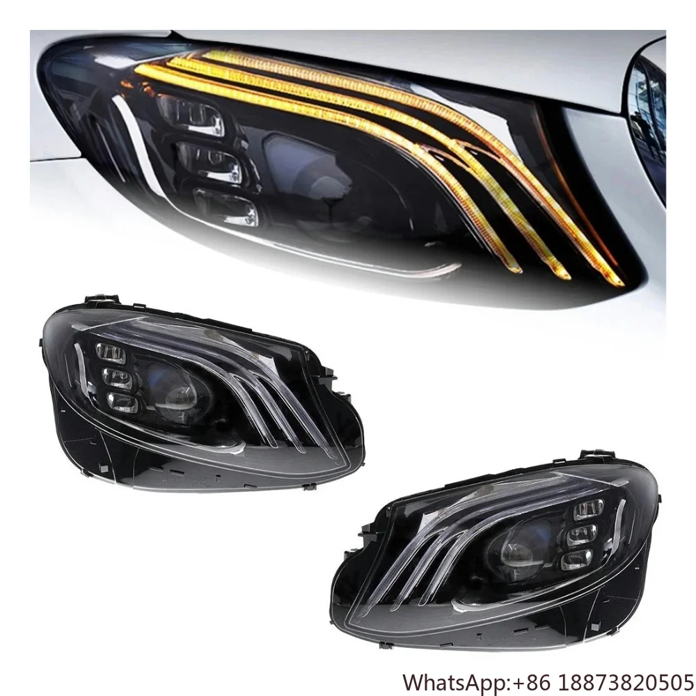 W213 Обновление светодиодных фар для Benz E200 E260 E300 2016-2019 Фара DRL Сигнальная линза проектора Автомобильная Maybach Модифицированная
W213 Обновление светодиодных фар для Benz E200 E260 E300 2016-2019 Фара DRL Сигнальная линза проектора Автомобильная Maybach Модифицированная