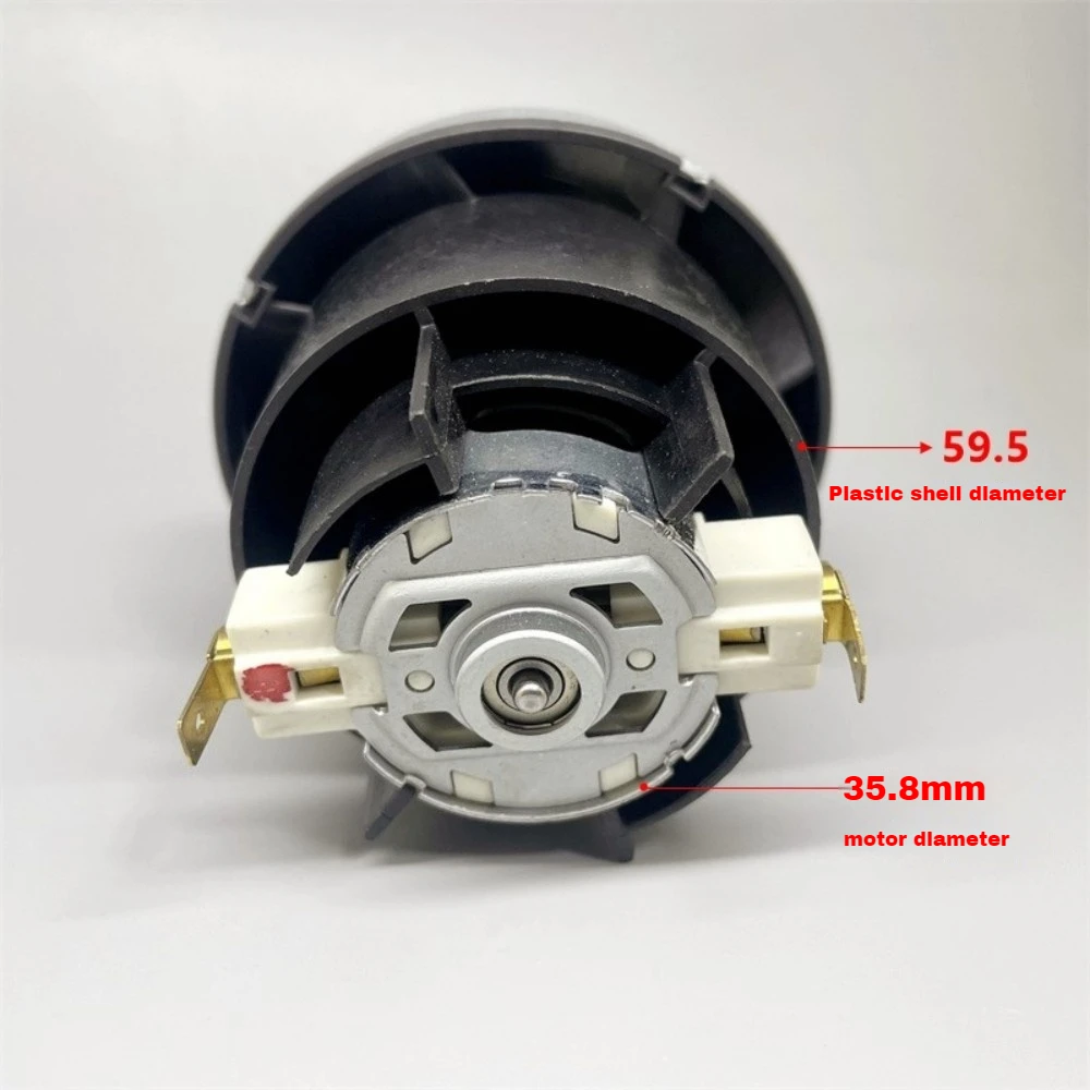 Vacuum Cleaner Fan Motor DC16V Rear Ball Bearing Built-in Heat Dissipation Blade Fan Motor 85W Strong Suction Fan Motor
Vacuum Cleaner Fan Motor DC16V Rear Ball Bearing Built-in Heat Dissipation Blade Fan Motor 85W Strong Suction Fan Motor