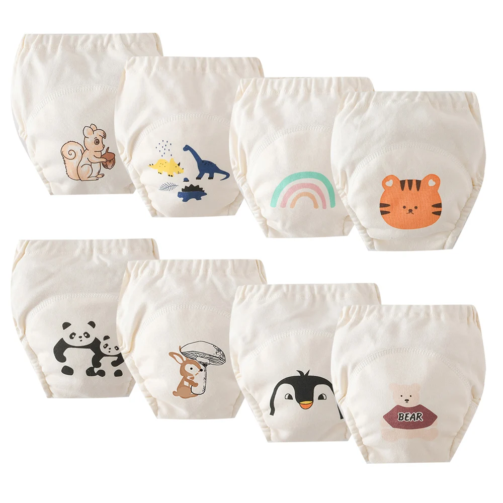 6/8pcs New Baby Reusable Washable Diaper Pant Infant Potty Training Nappy Panties Girls Boys Diapers Soft Cotton Underwear
6/8pcs New Baby Reusable Washable Diaper Pant Infant Potty Training Nappy Panties Girls Boys Diapers Soft Cotton Underwear