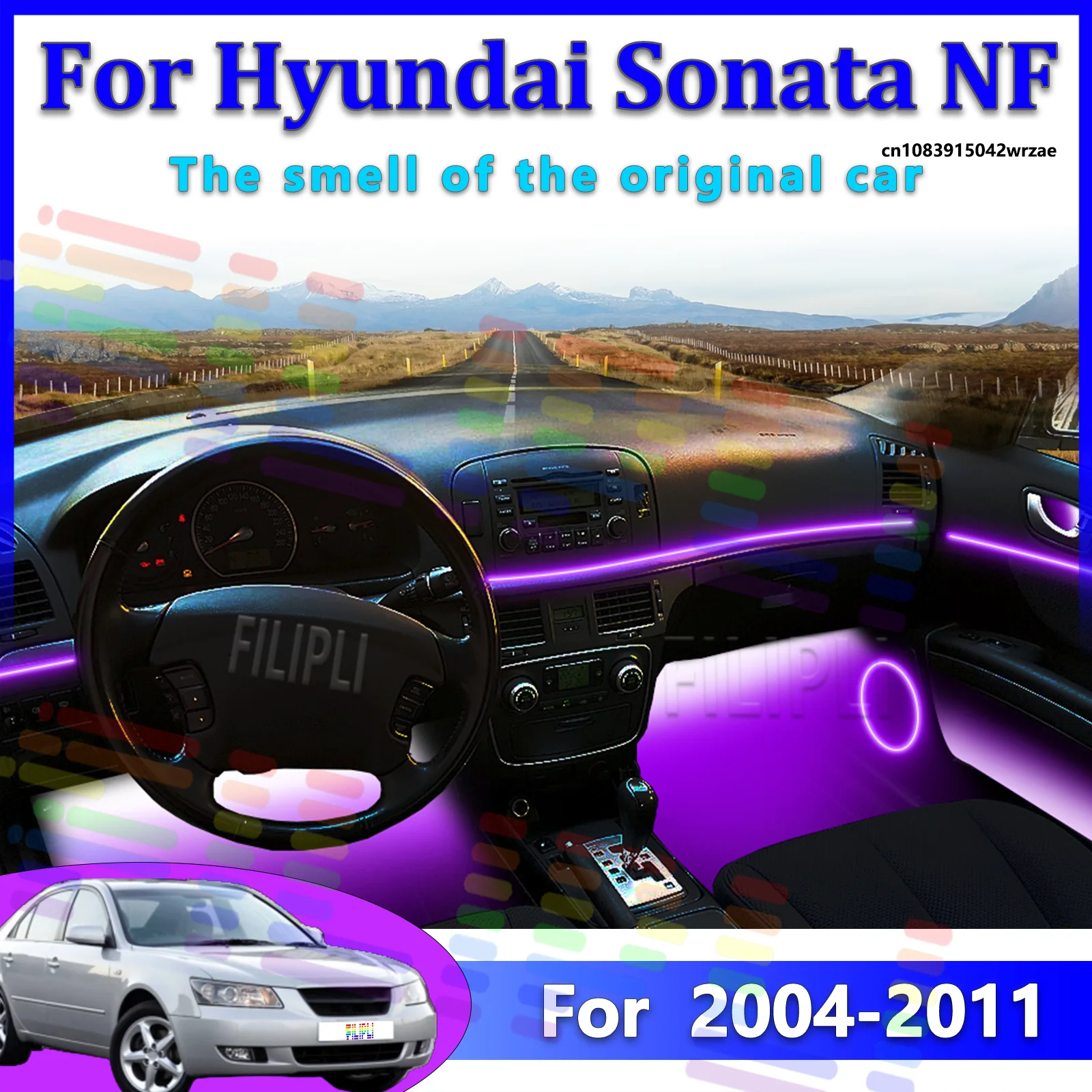 For Hyundai Sonata 2011Y NF Car LED Ambient Lamps Colorful Atmosphere Lights Auto Interior Neon Strip App Control 64 RGB Light
For Hyundai Sonata 2011Y NF Car LED Ambient Lamps Colorful Atmosphere Lights Auto Interior Neon Strip App Control 64 RGB Light