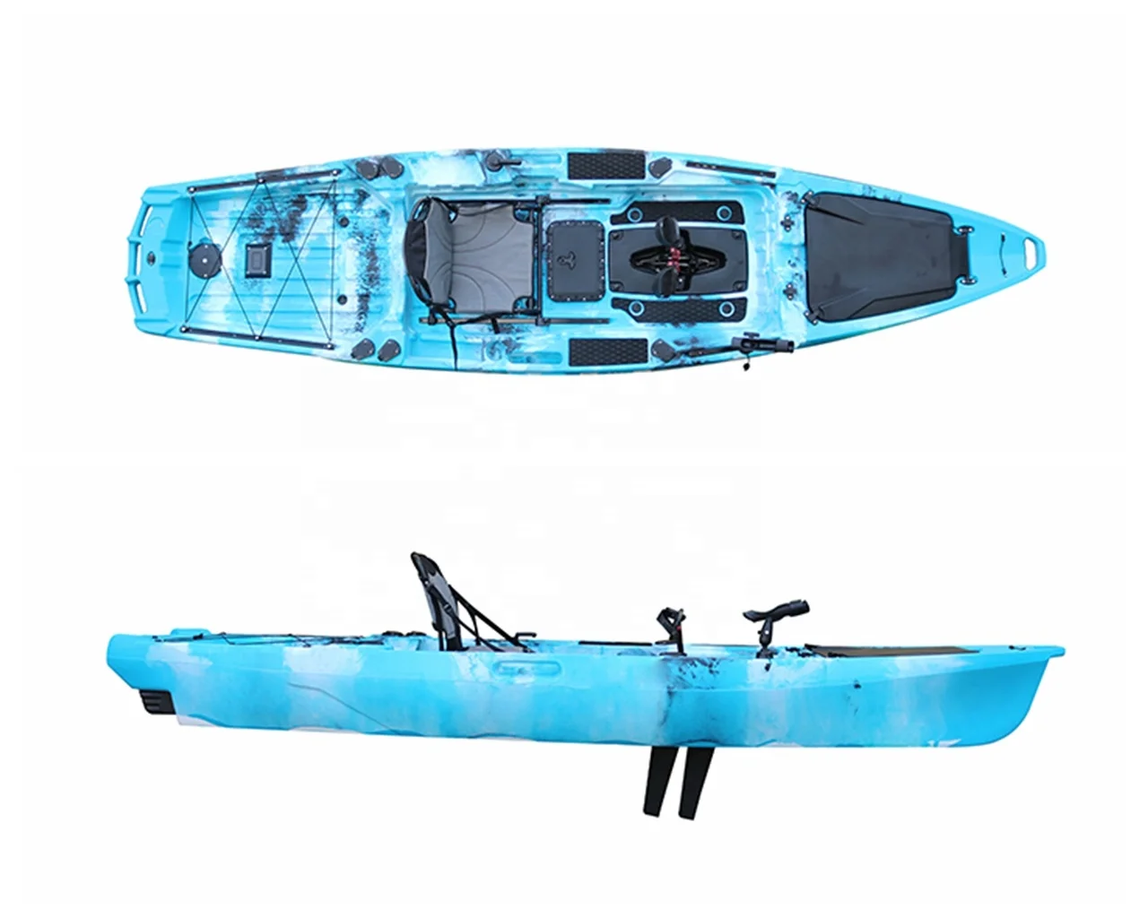 2022 New design 1-person fishing kayak 13 feet with pedal drive system and kayak accessories Custom HARMAN 3-year canoe paddle
2022 New design 1-person fishing kayak 13 feet with pedal drive system and kayak accessories Custom HARMAN 3-year canoe paddle
