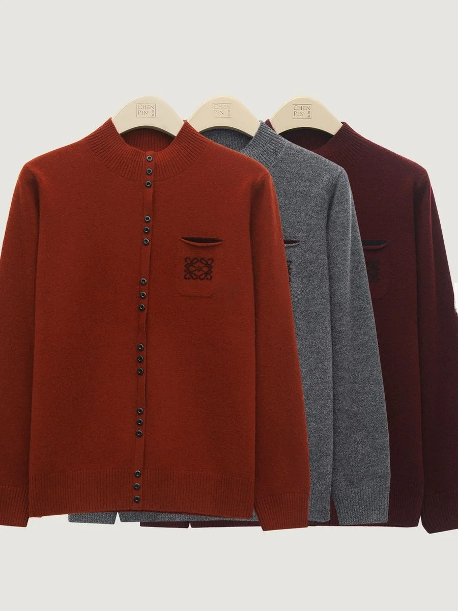 Вязаный свитер Chengpin с высоким воротником из 100% шерсти, премиум-качество, с цветными блоками и вышивкой, верхняя одежда, базовый слой, коллекция 2025 года
Вязаный свитер Chengpin с высоким воротником из 100% шерсти, премиум-качество, с цветными блоками и вышивкой, верхняя одежда, базовый слой, коллекция 2025 года