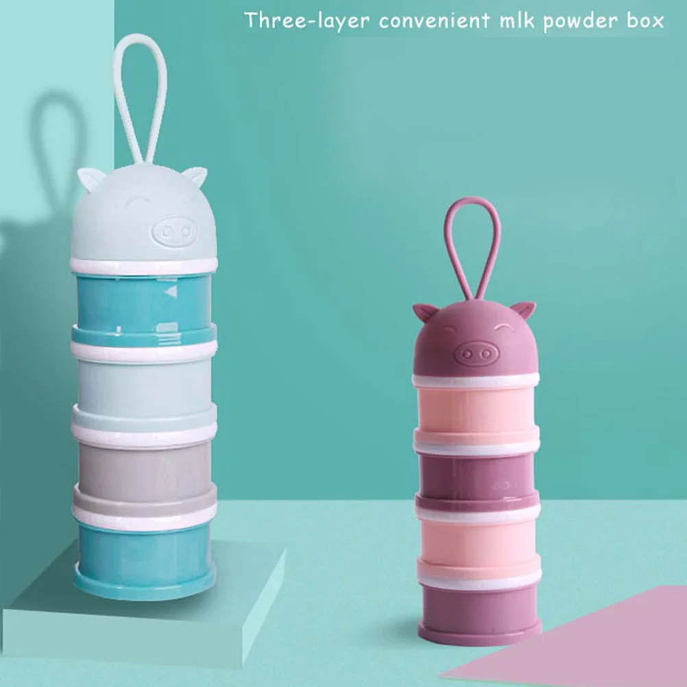 Portable Baby Food Storage Box Non-Toxic Snacks Container Layered Milk Powder Box Secure Human Travel Organizer Creative
Portable Baby Food Storage Box Non-Toxic Snacks Container Layered Milk Powder Box Secure Human Travel Organizer Creative