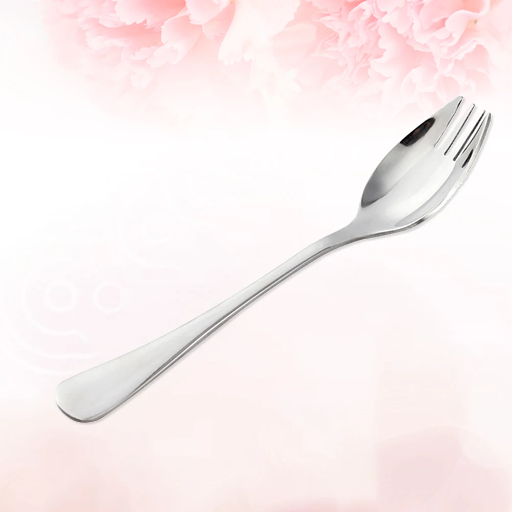 Stainless Steel Sporks 2PCS Dual Purpose Fork Spoon Salad Spoons Camping Utensils Reusable Silverware Picnic Cutlery Household
Stainless Steel Sporks 2PCS Dual Purpose Fork Spoon Salad Spoons Camping Utensils Reusable Silverware Picnic Cutlery Household