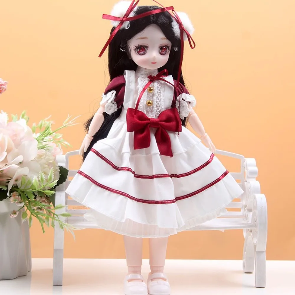Dress Doll Spherical Joint 30cm Bjd Doll Dress Up with Clothes Hinged Doll Colorful Cute 30cm Articulated Toys Children
Dress Doll Spherical Joint 30cm Bjd Doll Dress Up with Clothes Hinged Doll Colorful Cute 30cm Articulated Toys Children