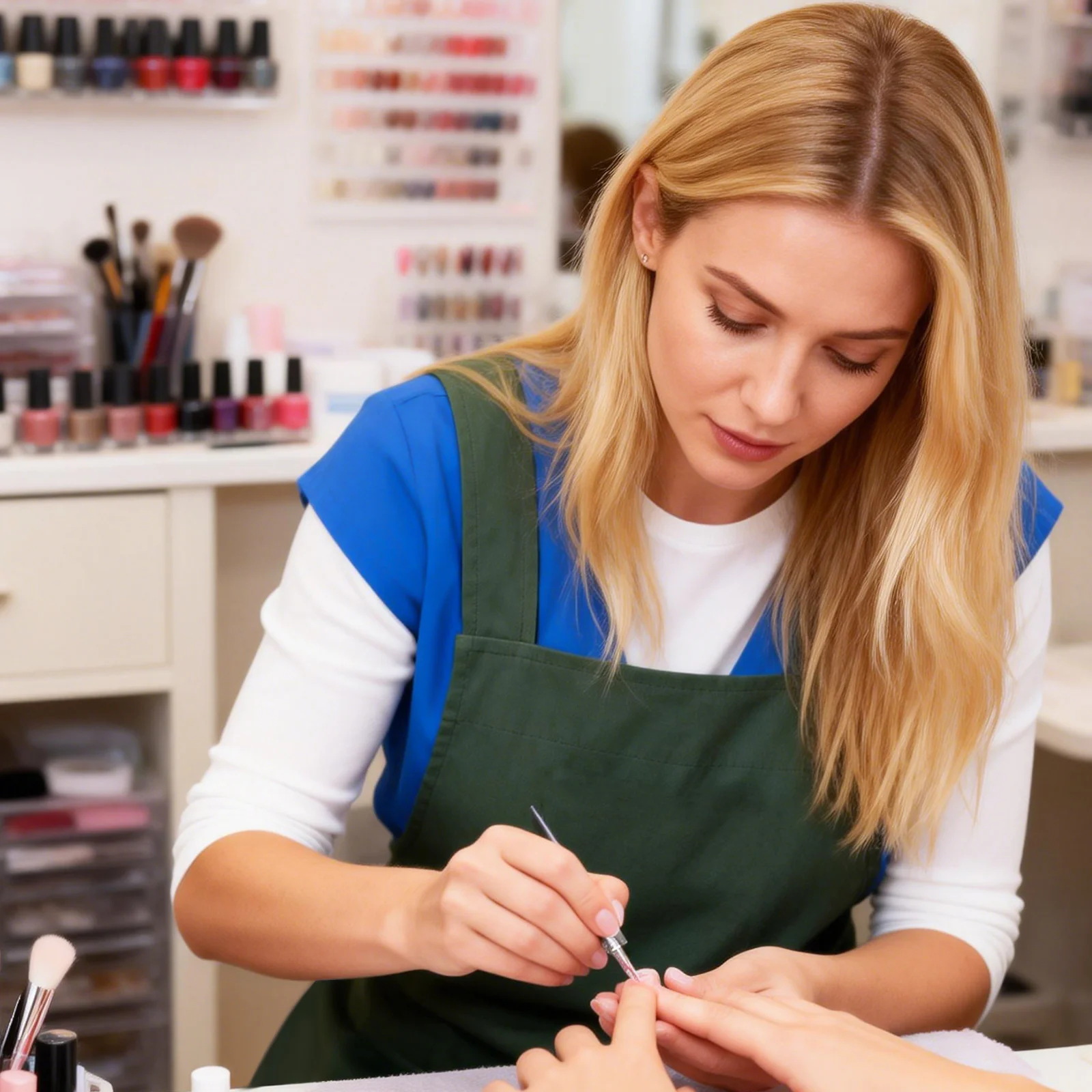 Green Cotton Linen Cross Back Apron Multiple Pockets Adjustable No Tie Nail Tech Cooking Gardening Retro Work Apron
Green Cotton Linen Cross Back Apron Multiple Pockets Adjustable No Tie Nail Tech Cooking Gardening Retro Work Apron