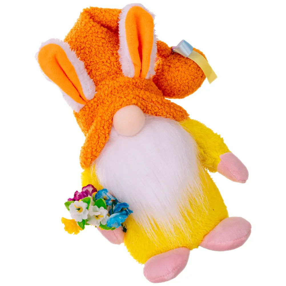 Lighted Bunny Easter Gnome Rabbit Ear Holiday Decoration Unique Easter Gnome Adornment for Festival Decor Dwarf Decor
Lighted Bunny Easter Gnome Rabbit Ear Holiday Decoration Unique Easter Gnome Adornment for Festival Decor Dwarf Decor