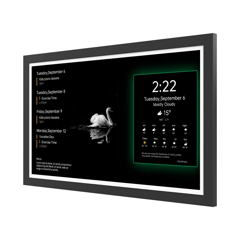 2024 Good Quality 32 Inch Smart Digital Mount Interactive Display Touch Android Tablet Portable Tablet For Family Calendar
2024 Good Quality 32 Inch Smart Digital Mount Interactive Display Touch Android Tablet Portable Tablet For Family Calendar