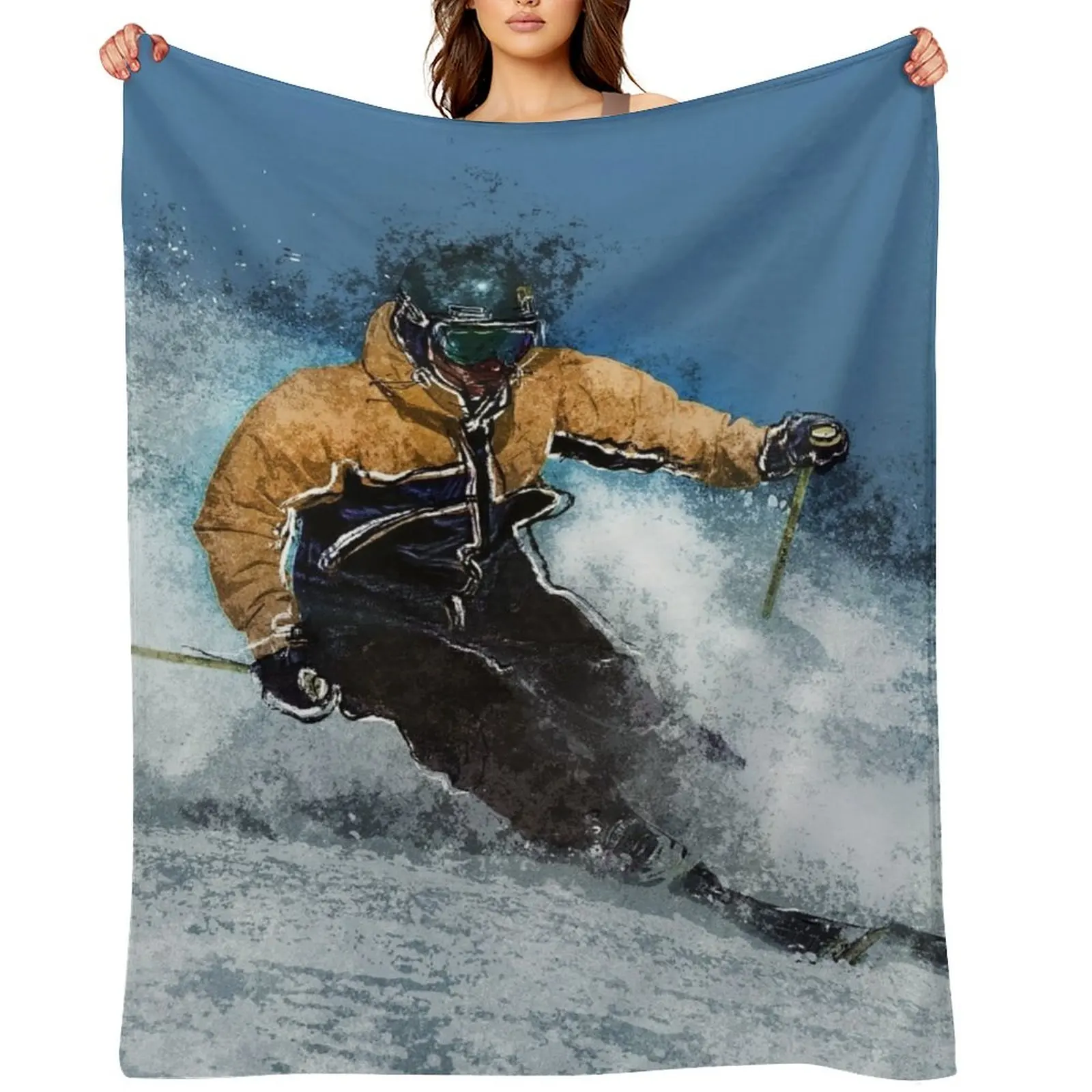 Skiing the Slopes Throw Blanket Giant Sofa Decoratives Camping Fashion Sofas Blankets
Skiing the Slopes Throw Blanket Giant Sofa Decoratives Camping Fashion Sofas Blankets
