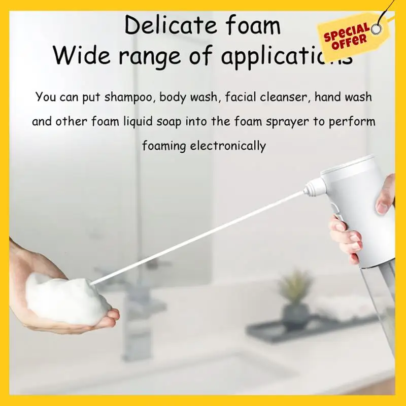 Automatic Soap Dispenser, Electric Foam Soap Dispenser 220ML,Foaming Soap Spray Bottle Dispenser For Kitchen,Bathroom Durable
Automatic Soap Dispenser, Electric Foam Soap Dispenser 220ML,Foaming Soap Spray Bottle Dispenser For Kitchen,Bathroom Durable