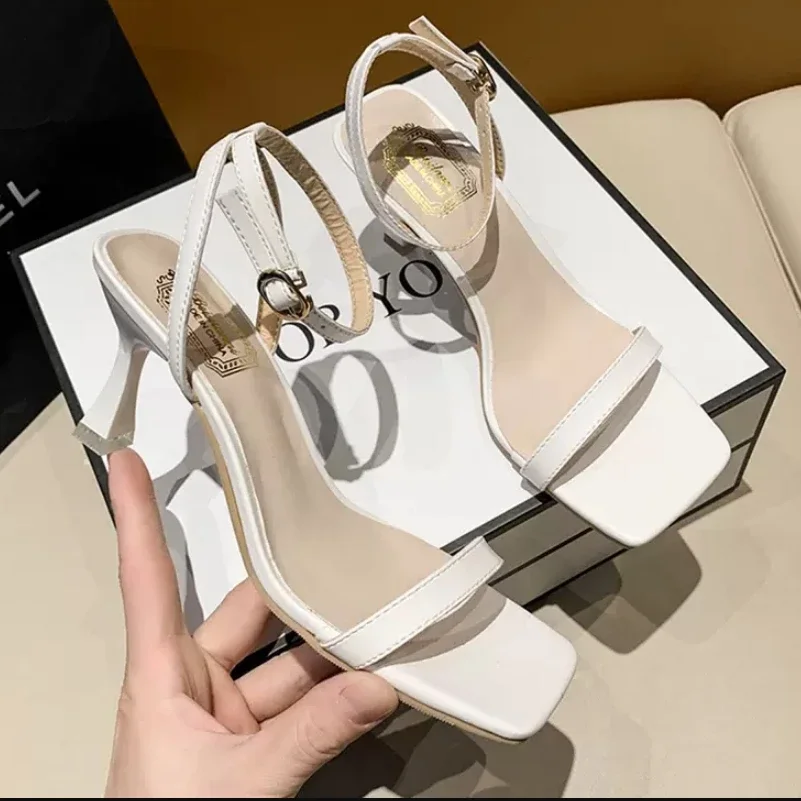 2025 Sandals Summer Women Classics Thin Heels Fashion Girls Pumps Posterior trip band work Women Shoes Comfortable high heels
2025 Sandals Summer Women Classics Thin Heels Fashion Girls Pumps Posterior trip band work Women Shoes Comfortable high heels