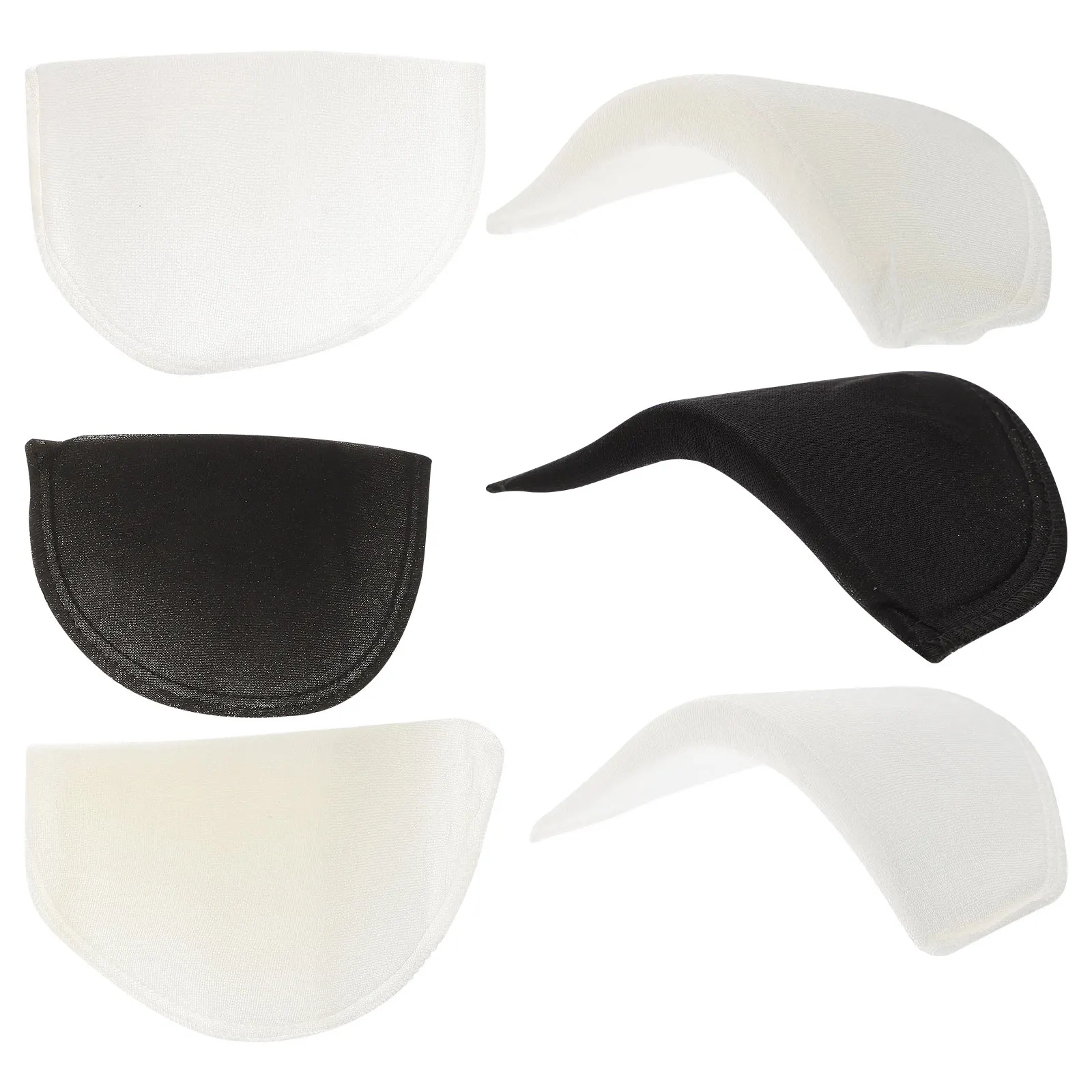 3 Pairs Anti-slip Shoulder Pads White Black Thin Thick Self-adhesive Sponge Non-skid Stabilizer Reusable Washable 
3 Pairs Anti-slip Shoulder Pads White Black Thin Thick Self-adhesive Sponge Non-skid Stabilizer Reusable Washable