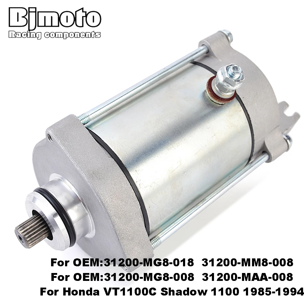 Starter Motor For Honda VT1100C Shadow 1100 for Kymco Xciting 500 UXV 500i 4x4 MXU 550 EX IRS For Kawasaki KAF700 MULE PRO-MX
Starter Motor For Honda VT1100C Shadow 1100 for Kymco Xciting 500 UXV 500i 4x4 MXU 550 EX IRS For Kawasaki KAF700 MULE PRO-MX