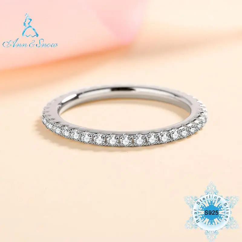 Dropshipping Luxury Woman Jewelry New 925 Sterling Silver Ring Female Full Moissanite Ring Stackable Wedding Ring Set For Couple
Dropshipping Luxury Woman Jewelry New 925 Sterling Silver Ring Female Full Moissanite Ring Stackable Wedding Ring Set For Couple