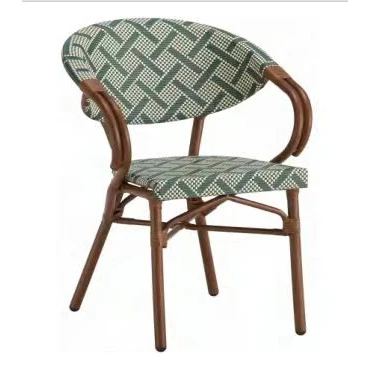 *French Style Garden Chair Restaurant Cafe Patio Waterproof Rope Wicker PE Rattan Seat Outdoor Dining Room Chairs for Sale
*French Style Garden Chair Restaurant Cafe Patio Waterproof Rope Wicker PE Rattan Seat Outdoor Dining Room Chairs for Sale
