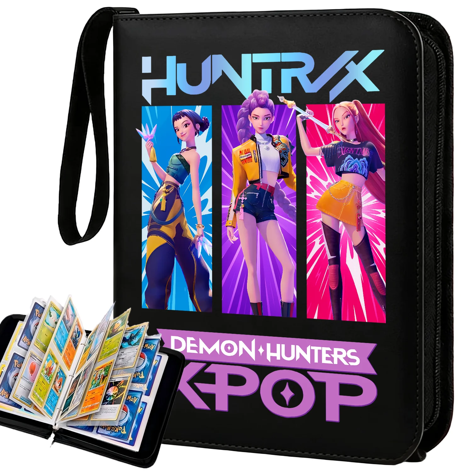 Набор из 400 карточек K ☆ Альбом-папка POP Demon Hunters на молнии для хранения и демонстрации коллекционных карточек, протекторы для карт, подарок
Набор из 400 карточек K ☆ Альбом-папка POP Demon Hunters на молнии для хранения и демонстрации коллекционных карточек, протекторы для карт, подарок