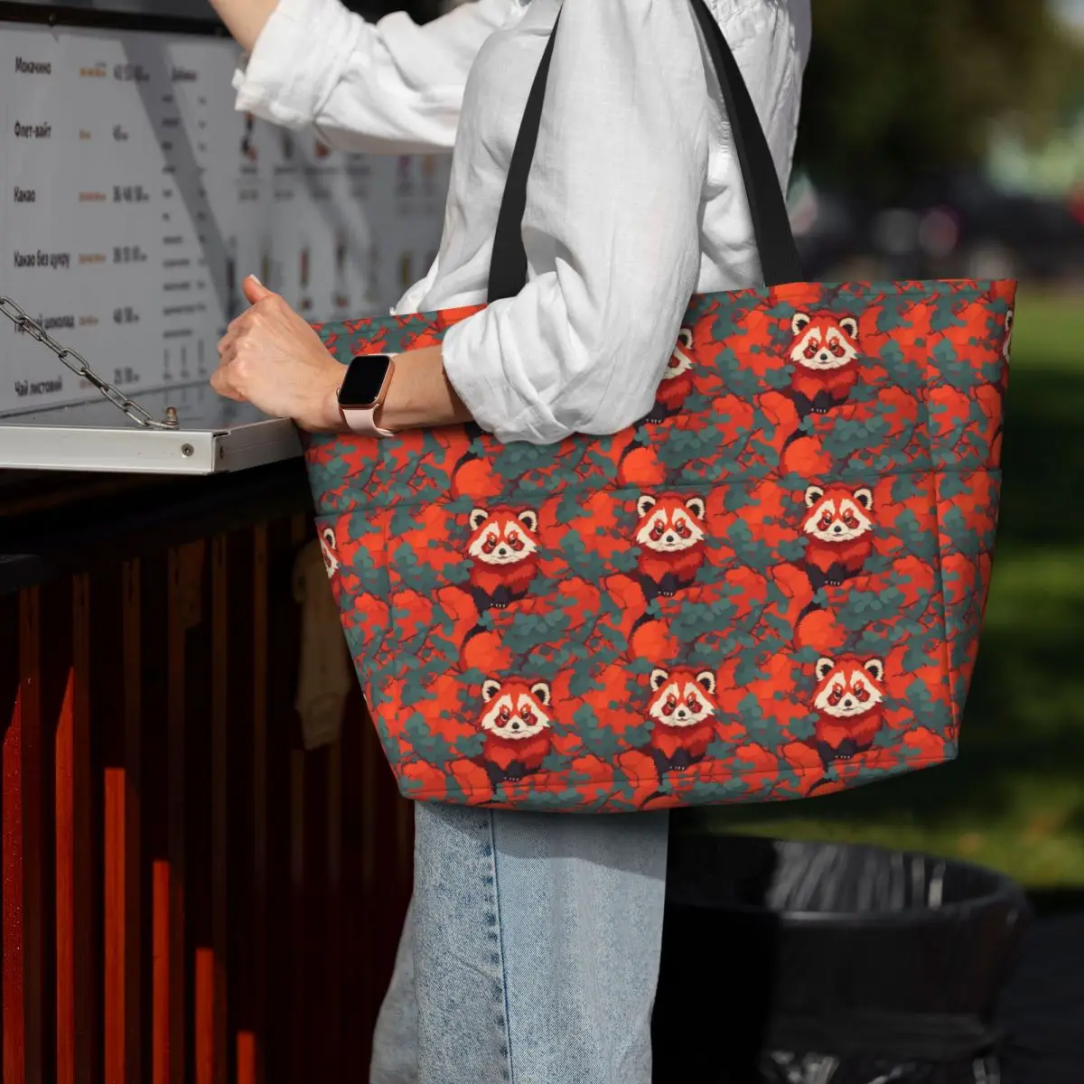 Red Panda Beach Tote Bag Sport Gym Yoga Duffle Large Tote Bag Women Travel Bag Fitness bag
Red Panda Beach Tote Bag Sport Gym Yoga Duffle Large Tote Bag Women Travel Bag Fitness bag