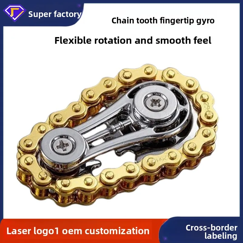 Creative car chain fingertip gyro gear new EDC zinc alloy cross-border wholesale
Creative car chain fingertip gyro gear new EDC zinc alloy cross-border wholesale