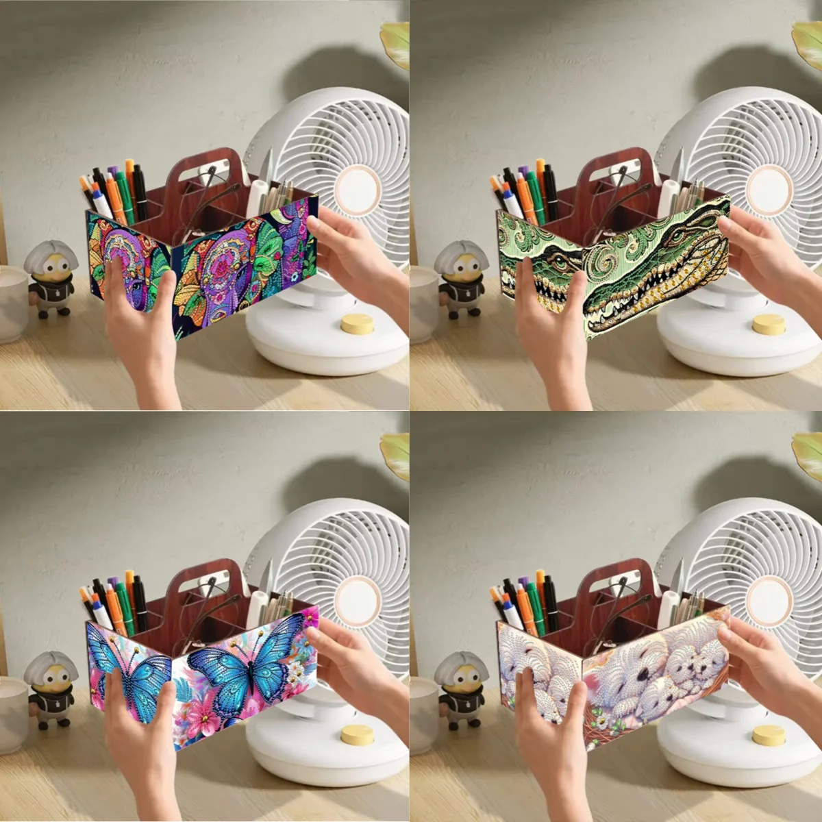 Набор из 1 предмета, контейнер для хранения ромбовидного искусства, набор для вышивания, набор мозаики для взрослых, деревянный ящик для хранения
Набор из 1 предмета, контейнер для хранения ромбовидного искусства, набор для вышивания, набор мозаики для взрослых, деревянный ящик для хранения