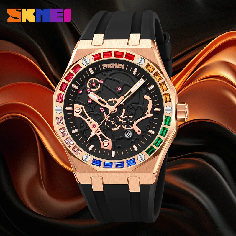SKMEI Personalized Creative Mechanical Style Wristwatch for Men and Women, Casual Sports Luminous Quartz Watch
SKMEI Personalized Creative Mechanical Style Wristwatch for Men and Women, Casual Sports Luminous Quartz Watch