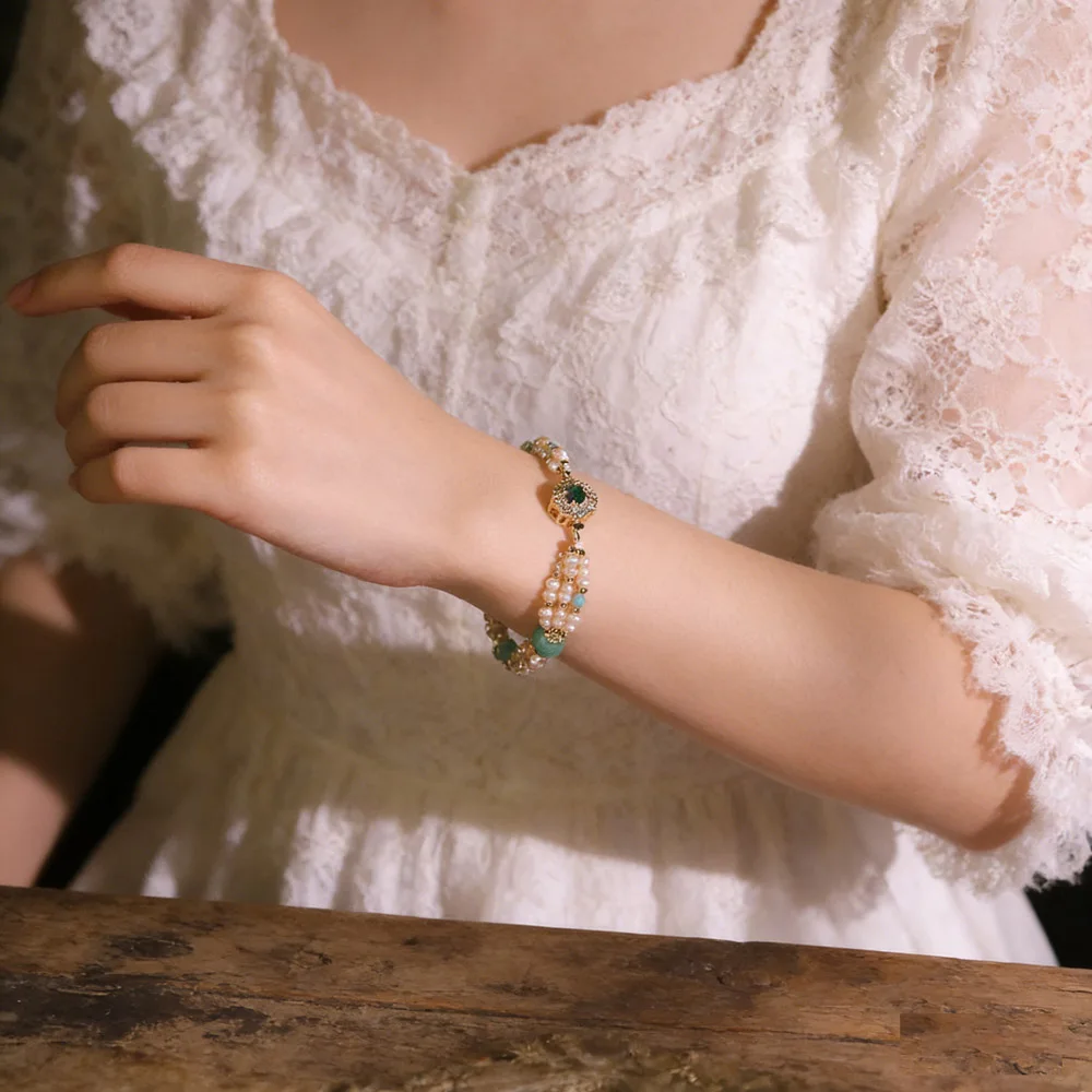 2026 Charm Handmade Pearl Natural Stone Bracelet Luxury Hand Pendant Crystal Flower Bracelets Accessories Jewelry Party Gifts
2026 Charm Handmade Pearl Natural Stone Bracelet Luxury Hand Pendant Crystal Flower Bracelets Accessories Jewelry Party Gifts