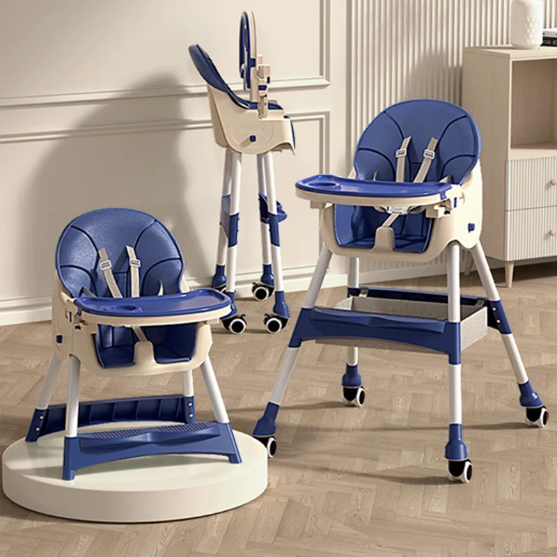 360° Rotating Adjustable Baby Chair with Removable PU Cushion, Locking Wheels & Extra-Large Feeding Tray (Easy Clean Design)
360° Rotating Adjustable Baby Chair with Removable PU Cushion, Locking Wheels & Extra-Large Feeding Tray (Easy Clean Design)