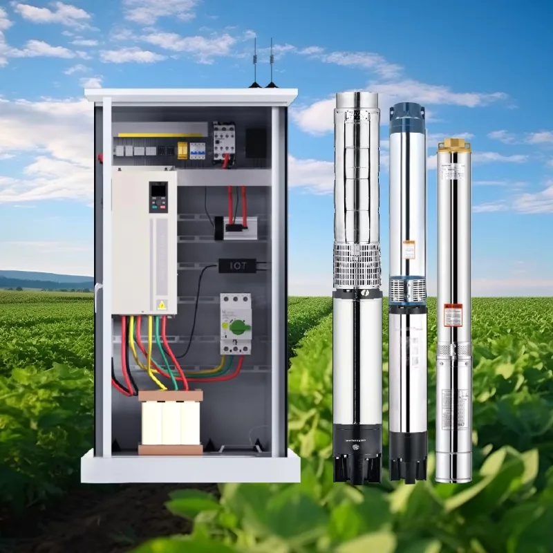 2.2kW 75m3/h Submersible Motor Panel Electric Energy Powered Water Pump Solar Irrigation System For Potatoes Onions Farm
2.2kW 75m3/h Submersible Motor Panel Electric Energy Powered Water Pump Solar Irrigation System For Potatoes Onions Farm