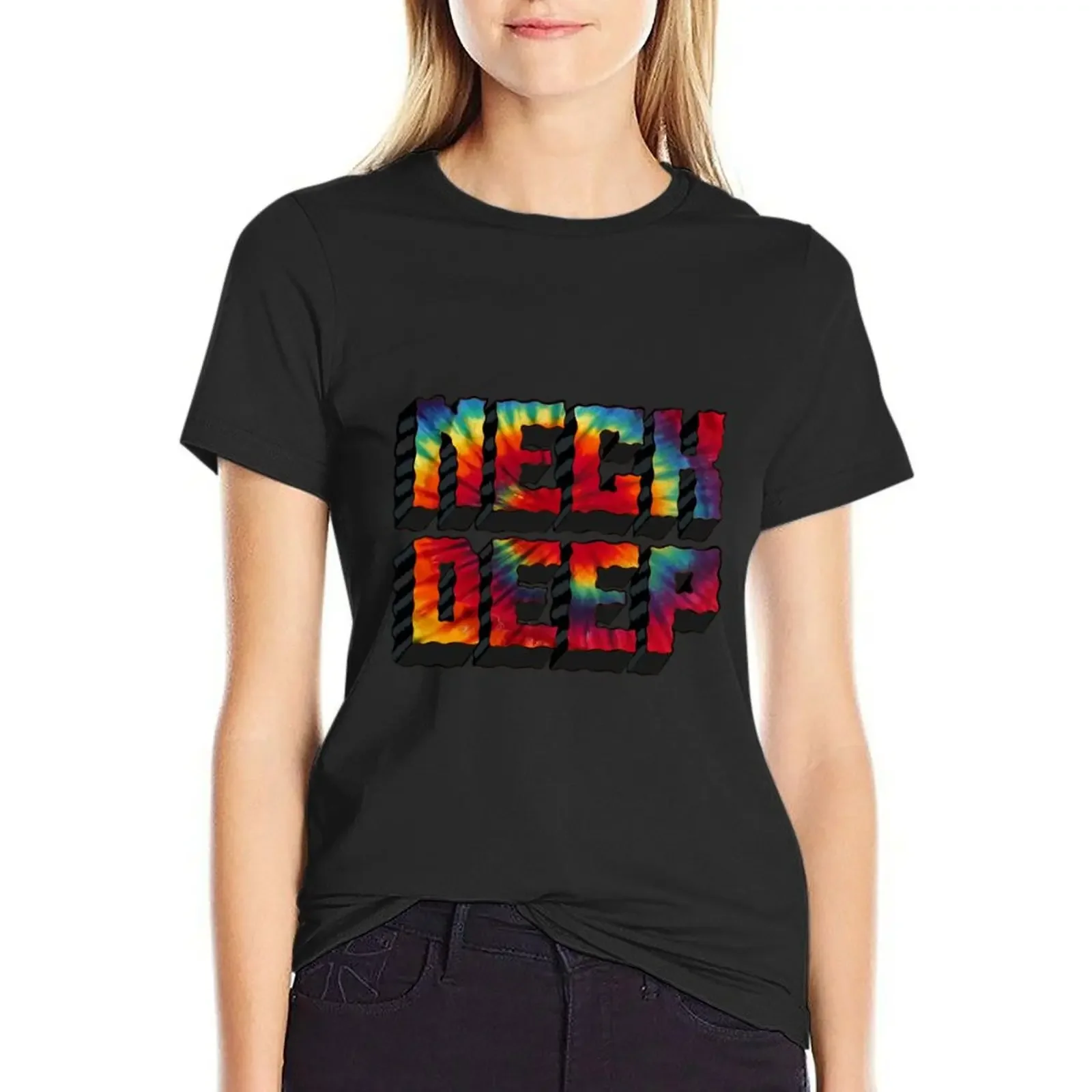 Neck Deep Tie Dye T-Shirt oversized customs funnys shirts graphic tees tshirts for Women
Neck Deep Tie Dye T-Shirt oversized customs funnys shirts graphic tees tshirts for Women