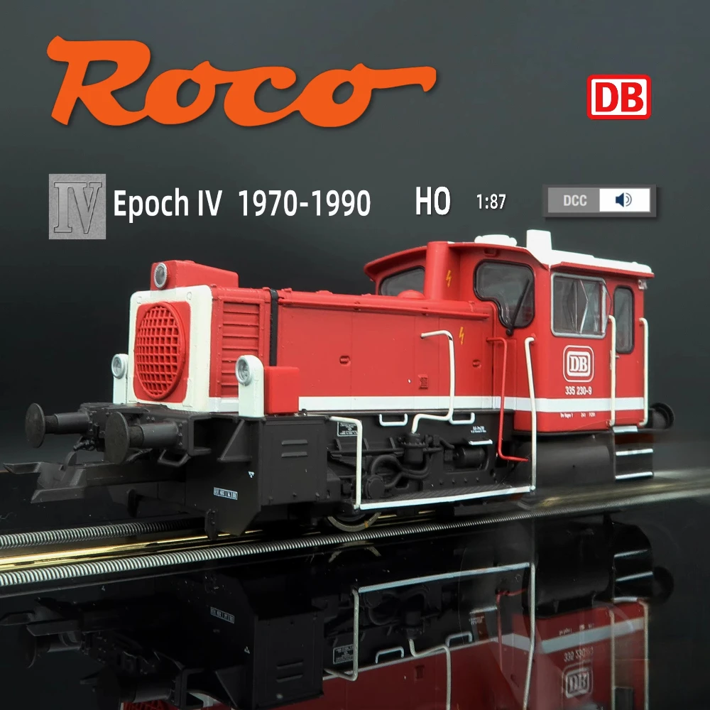 ROCO HO Scale Toy Train 7310030 335 Type Diesel Locomotive with DCC Uncoupling Fourth Generation DB Red Train Model Boys Gift
ROCO HO Scale Toy Train 7310030 335 Type Diesel Locomotive with DCC Uncoupling Fourth Generation DB Red Train Model Boys Gift