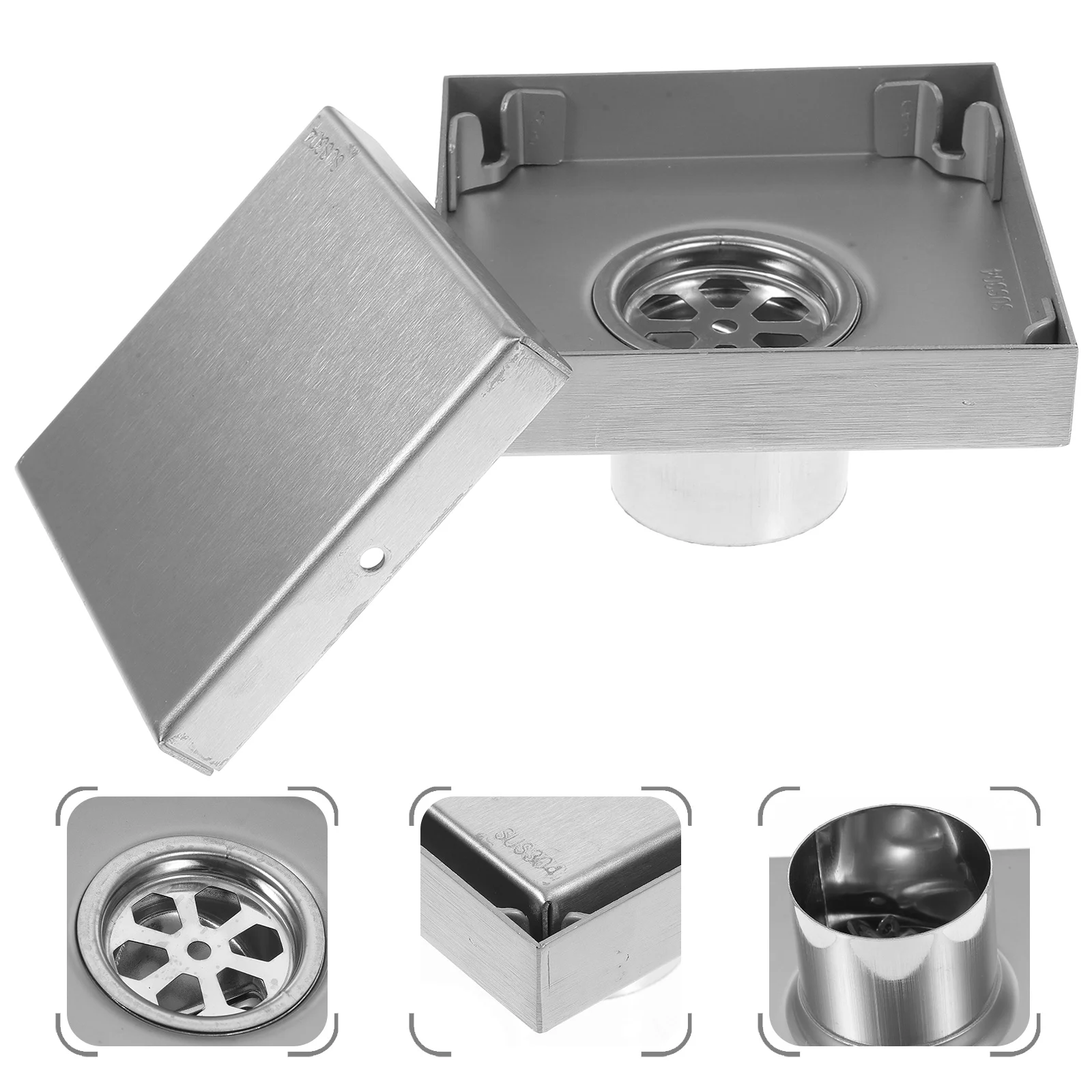 Floor Drain Shower Cover Covers Stopper for Hair Catcher Strainer Square Insert Hose Pipe
Floor Drain Shower Cover Covers Stopper for Hair Catcher Strainer Square Insert Hose Pipe