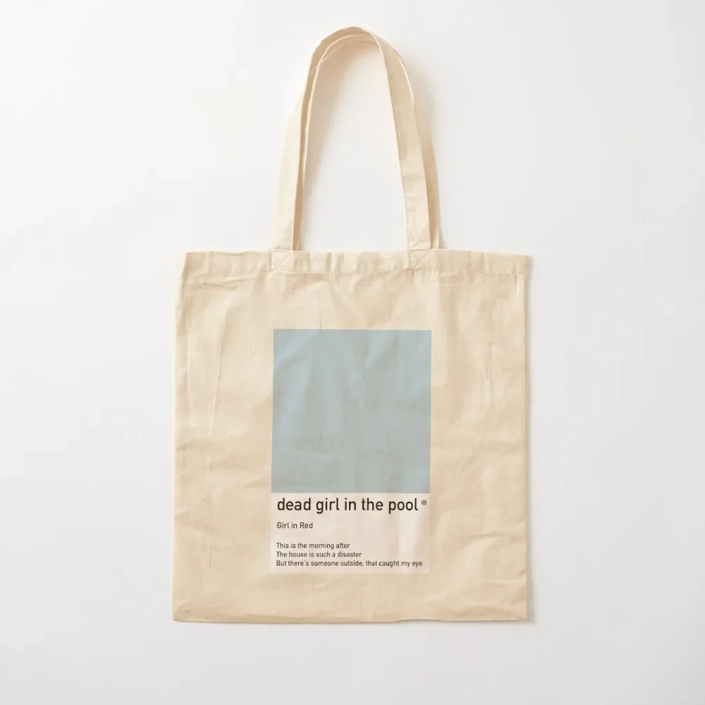 dead girl in the pool - girl in red Tote Bag shopper bags Canvas bag Women's bags women bag
dead girl in the pool - girl in red Tote Bag shopper bags Canvas bag Women's bags women bag