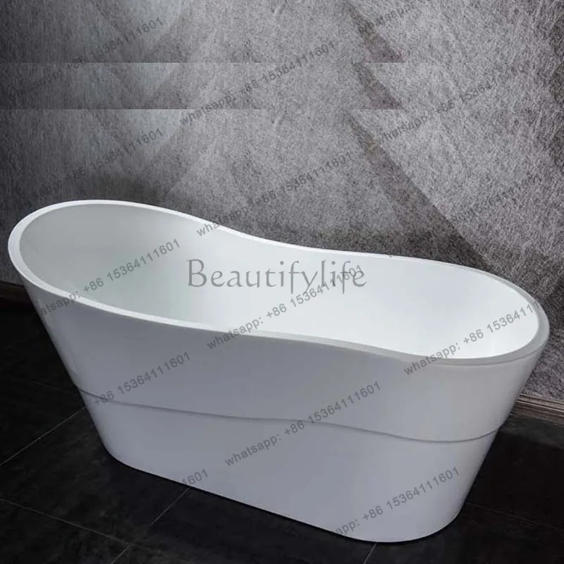 Acrylic Villa Hotel Engineering Seamless docking bathtub Freestanding bathtub
Acrylic Villa Hotel Engineering Seamless docking bathtub Freestanding bathtub