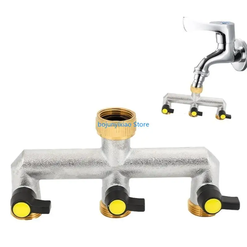 900B 3 Way Hose Splitters 3/4" Watering Connector Distributor Hose Pipe Tap Connector
900B 3 Way Hose Splitters 3/4" Watering Connector Distributor Hose Pipe Tap Connector