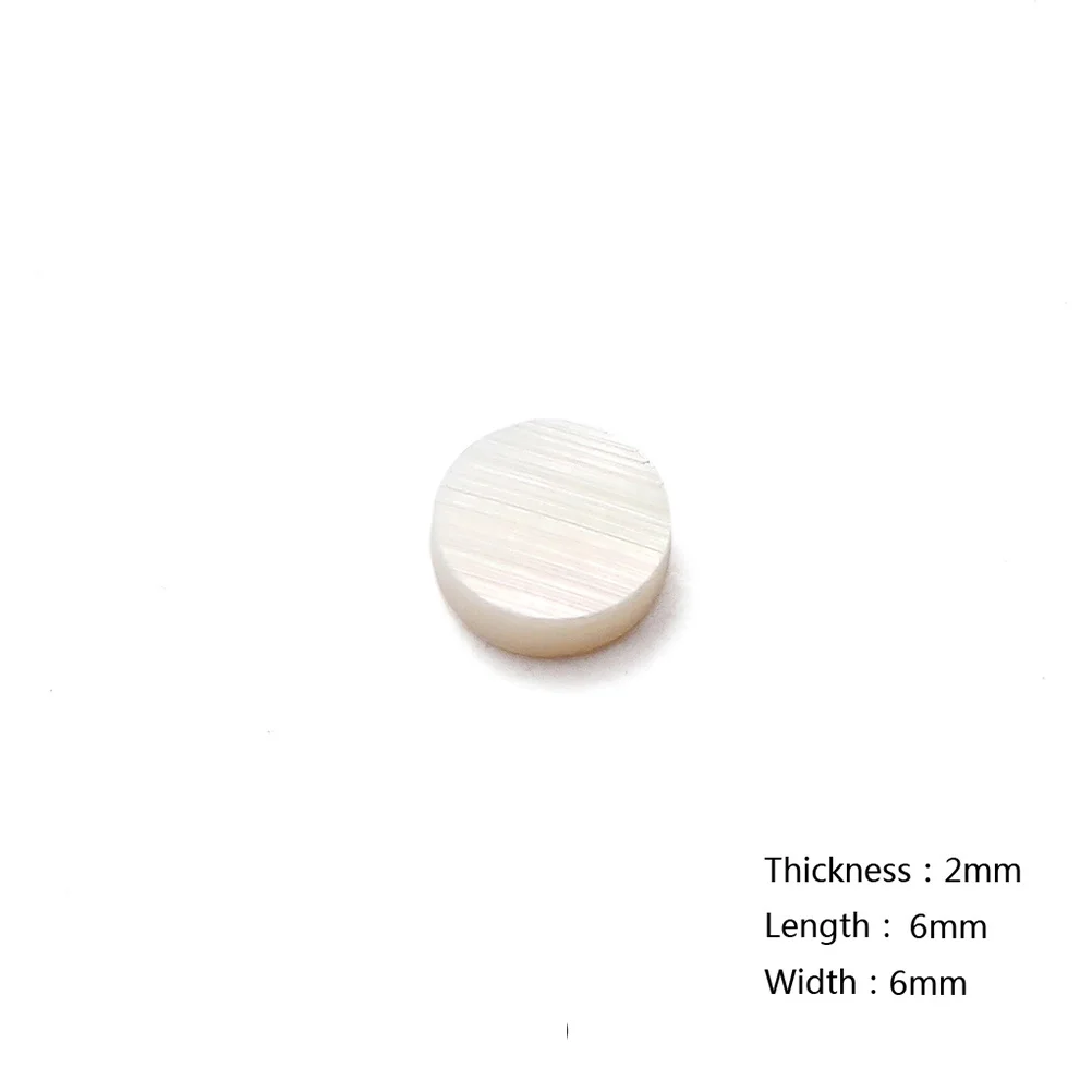 10Pcs Guitar Fingerboard White Dot Replacement 6mm Round Plastic Shell Decoration for Ukulele Mandolin Banjo Parts 
10Pcs Guitar Fingerboard White Dot Replacement 6mm Round Plastic Shell Decoration for Ukulele Mandolin Banjo Parts