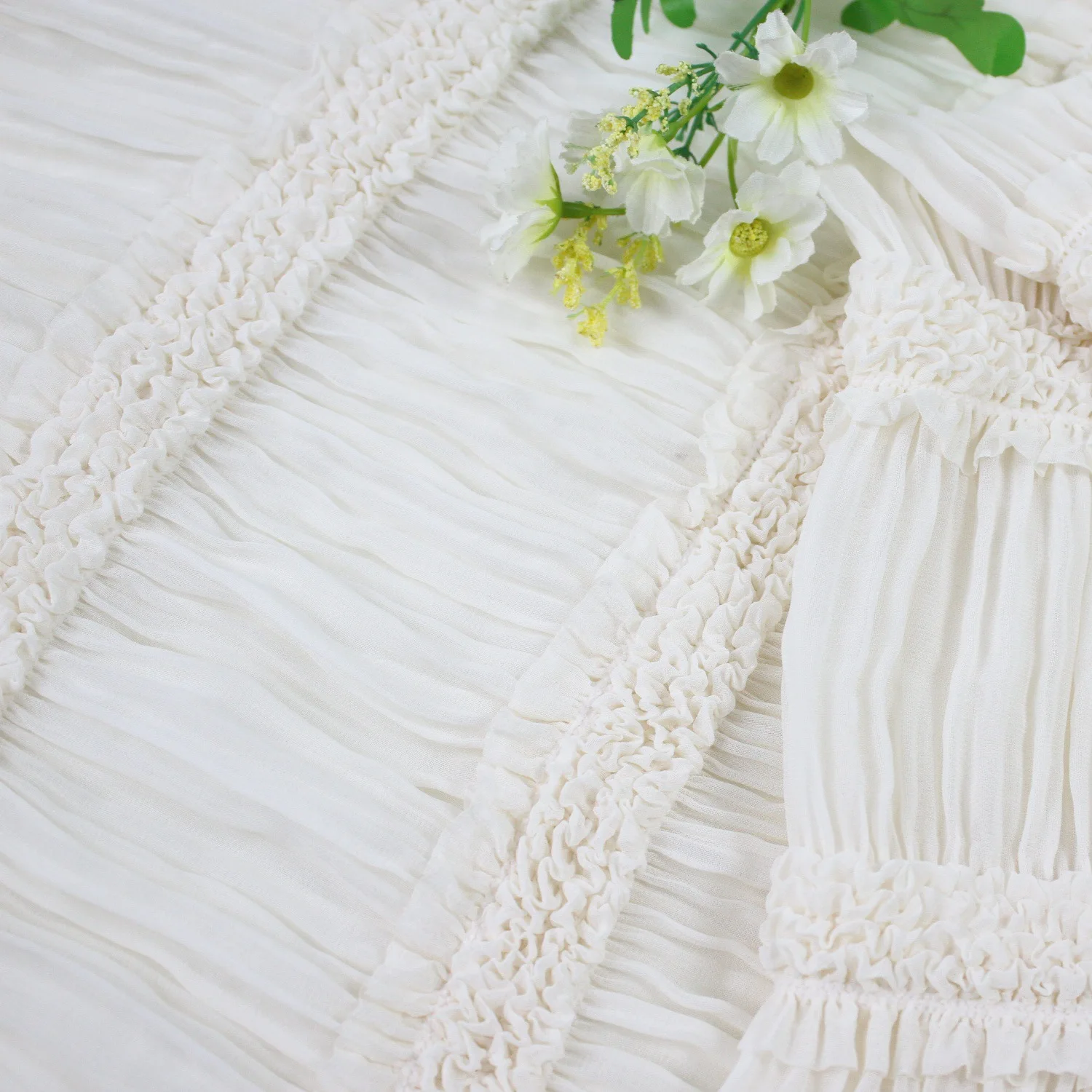 Clothing Designer Fabric Popular Embroidered High-End Three-Dimensional Wedding Dress Fishtail Skirt Cloth New Long
Clothing Designer Fabric Popular Embroidered High-End Three-Dimensional Wedding Dress Fishtail Skirt Cloth New Long