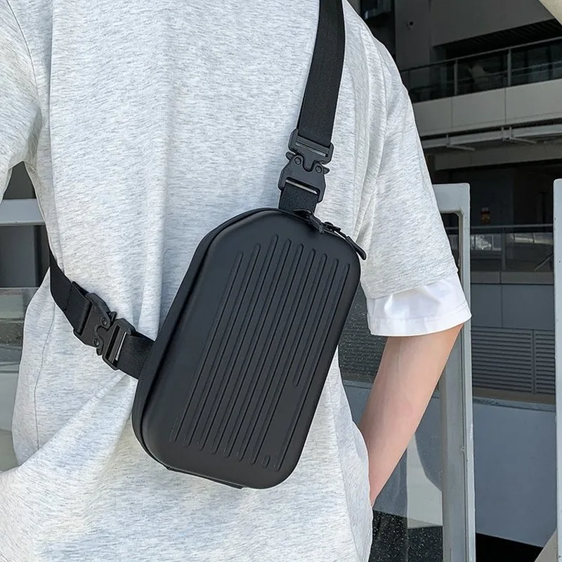 Black Hard Shell Crossbody Sling Bag, suitable for adults for daily commuting, short outdoor walks, casual shopping trips and
Black Hard Shell Crossbody Sling Bag, suitable for adults for daily commuting, short outdoor walks, casual shopping trips and