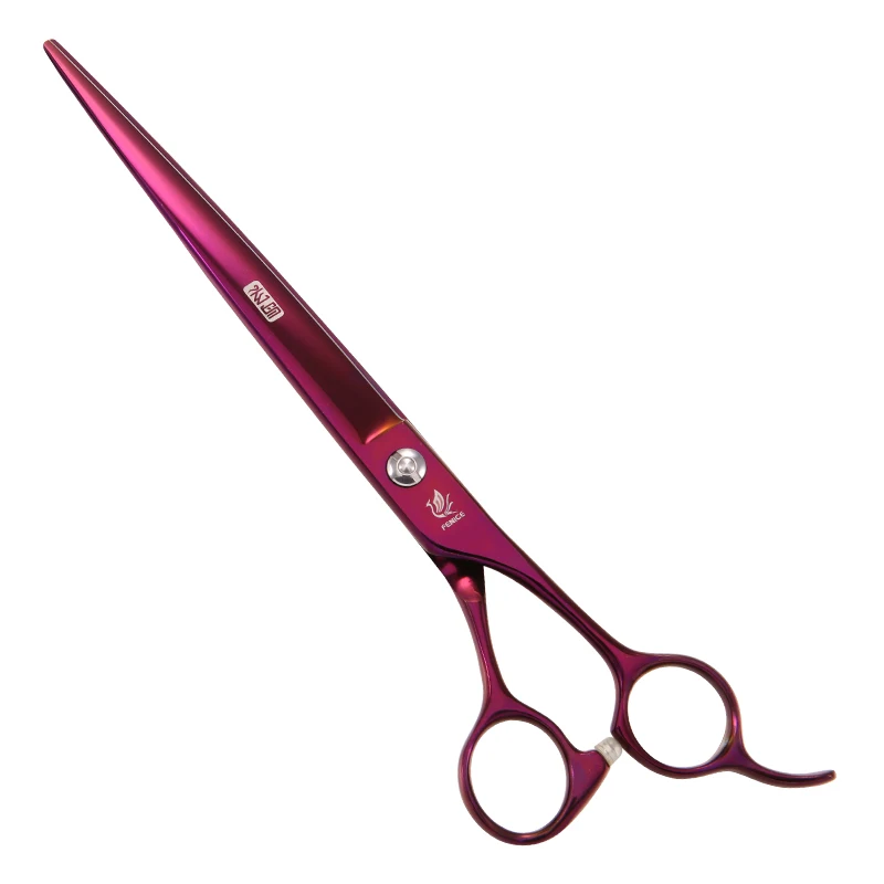 Fenice 7.5Inch High Quality JP440c Pet Grooming Straight Shears Smooth Cutting Purple Scissors for Big Dog
Fenice 7.5Inch High Quality JP440c Pet Grooming Straight Shears Smooth Cutting Purple Scissors for Big Dog