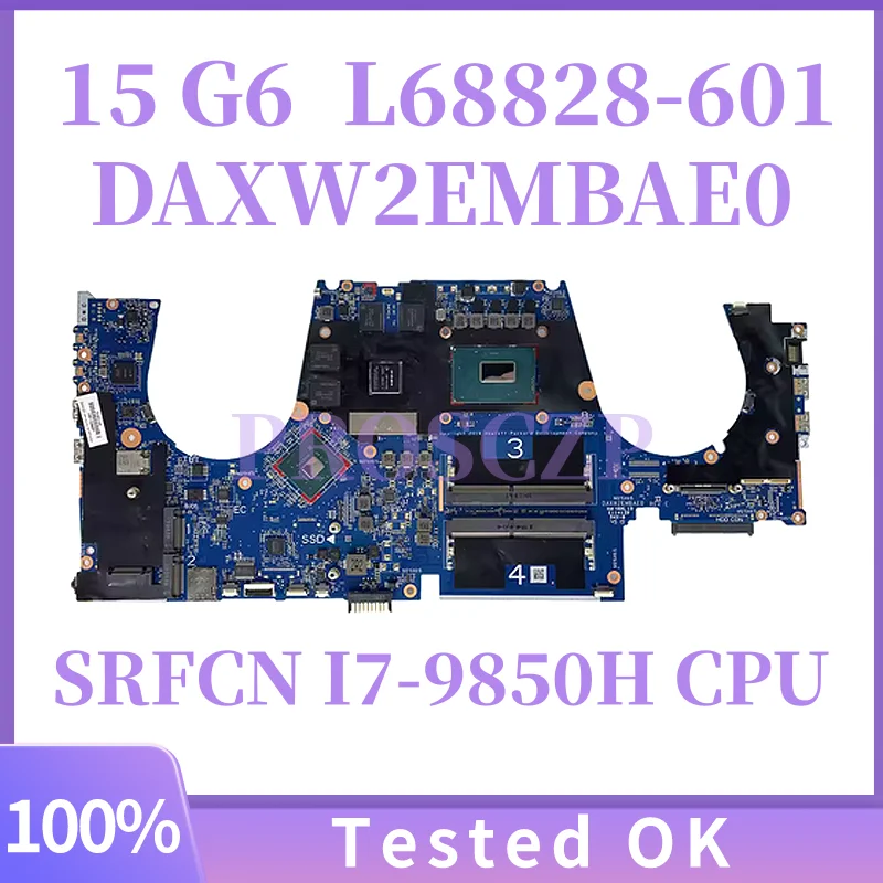 L68828-601 L68824-601 DAXW2EMBAE0 для ноутбука HP ZBook 15 G6, материнская плата с процессором Intel CoRe i5/i7 Quadro T1000/T2000 4 ГБ-GPU
L68828-601 L68824-601 DAXW2EMBAE0 для ноутбука HP ZBook 15 G6, материнская плата с процессором Intel CoRe i5/i7 Quadro T1000/T2000 4 ГБ-GPU