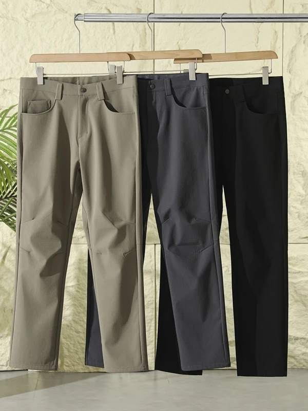 Уличные мужские повседневные свободные дышащие водонепроницаемые брюки с прямыми штанинами для поездок на работу, удобная смесь нейлона и полиэстера
Уличные мужские повседневные свободные дышащие водонепроницаемые брюки с прямыми штанинами для поездок на работу, удобная смесь нейлона и полиэстера