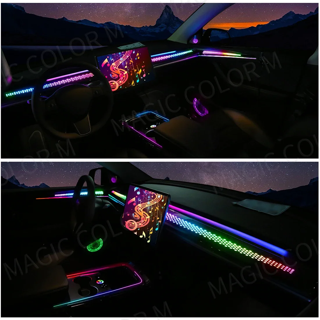 Applicable to the RGB backlit rotating speaker light-emitting diodes of Tesla Model 3 Y 2018-2022
Applicable to the RGB backlit rotating speaker light-emitting diodes of Tesla Model 3 Y 2018-2022