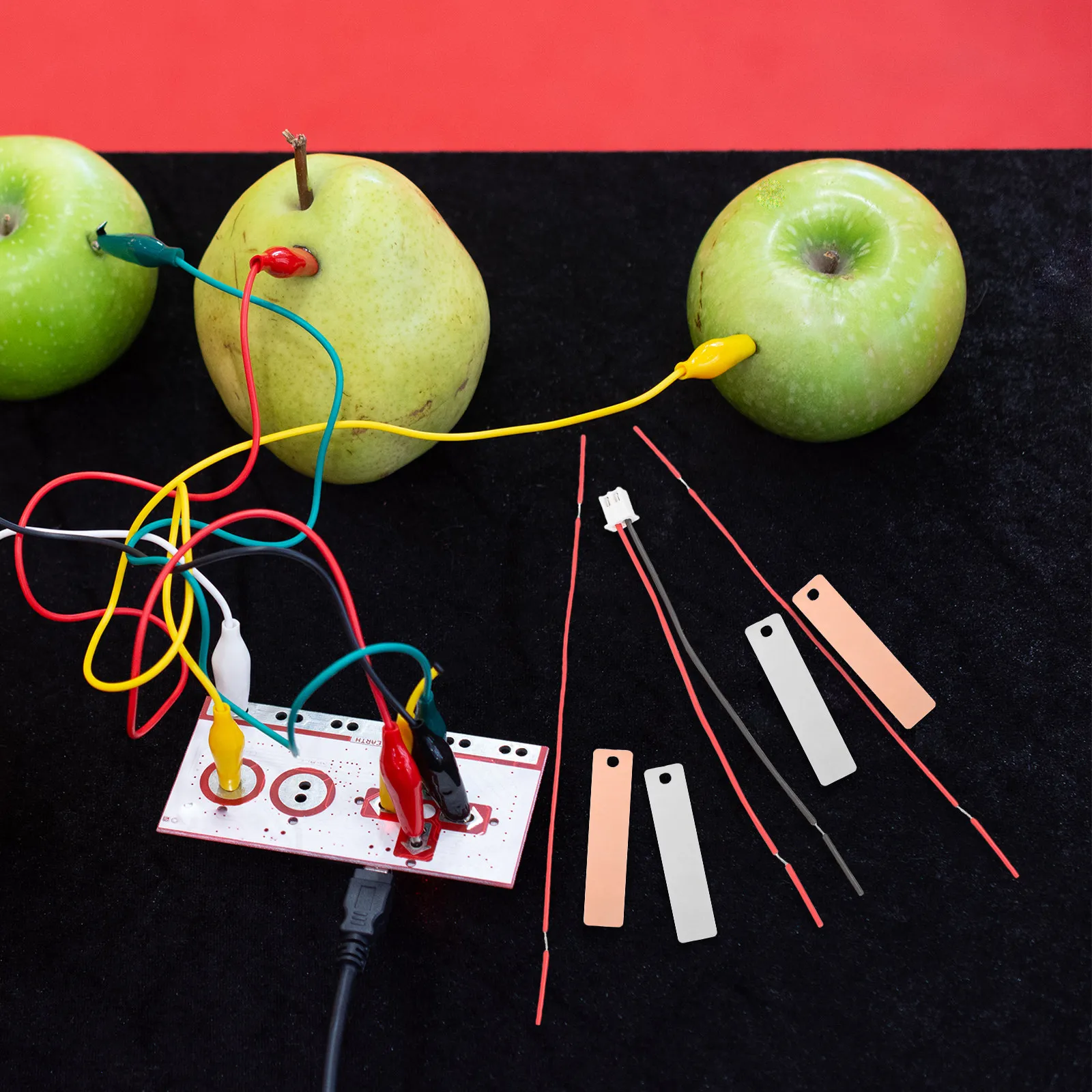 Набор для научных экспериментов с фруктами для студентов: часы из картофеля, развивающие практические навыки и способности к наблюдению
Набор для научных экспериментов с фруктами для студентов: часы из картофеля, развивающие практические навыки и способности к наблюдению