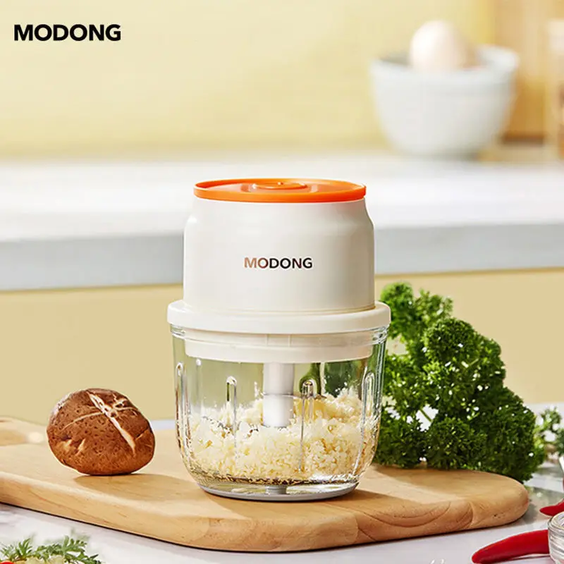 MODONG Household Meat Grinder Chopper Portable Glass Bowl 45W Multipurpose Chopper 1200mAh Battery Rechargeable Meat Grinder
MODONG Household Meat Grinder Chopper Portable Glass Bowl 45W Multipurpose Chopper 1200mAh Battery Rechargeable Meat Grinder