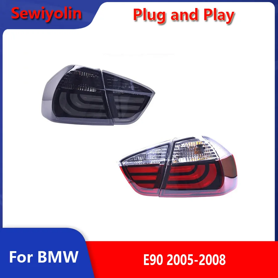 Автомобильные аксессуары, светодиодные задние фонари для BMW 3 серии E90 2005-2008, 12 В
Автомобильные аксессуары, светодиодные задние фонари для BMW 3 серии E90 2005-2008, 12 В