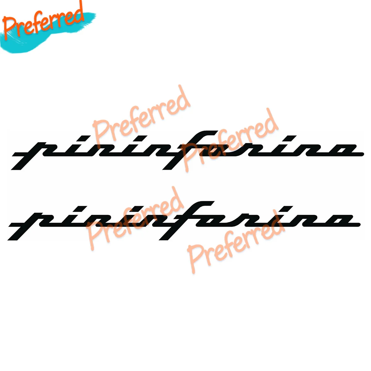 2 X Stickers Vinilo PININFARINA Pegatina Vinyl Aufkleber Adesivi Sticker Decal Customizable in Any Size No Background
2 X Stickers Vinilo PININFARINA Pegatina Vinyl Aufkleber Adesivi Sticker Decal Customizable in Any Size No Background