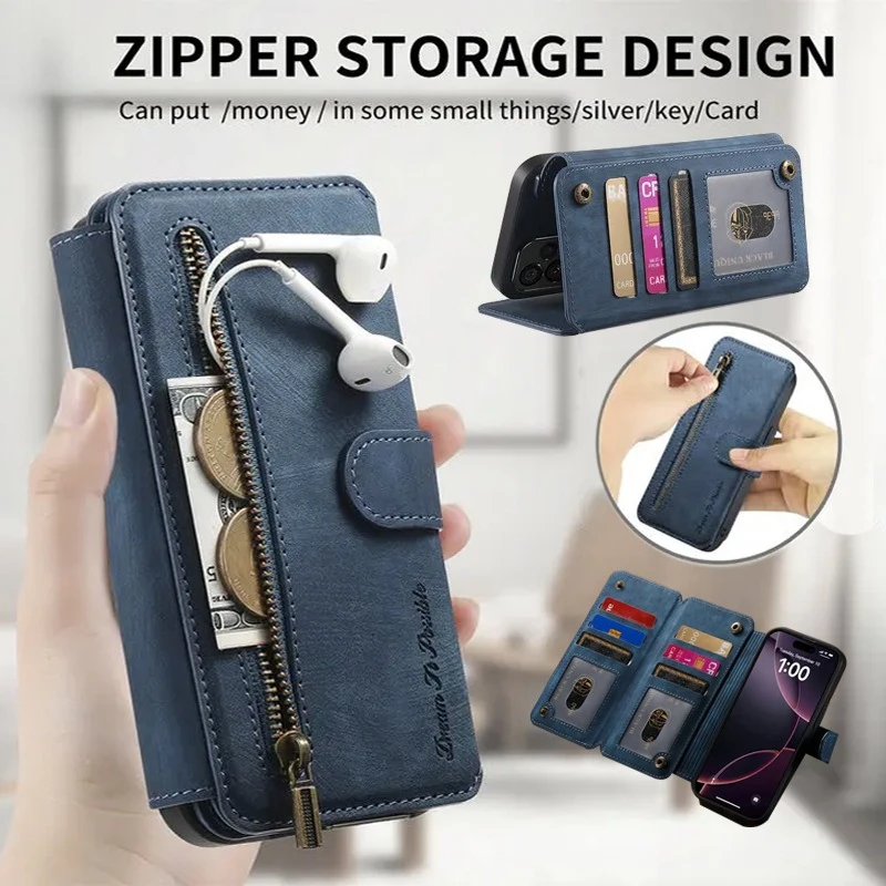For Honor Nova 14 Ultra 14 Pro 13 12Pro Zipper Card Slot Wallet Leather Case For Honor Pura 70 Flip Ring Holder Shockproof Cover
For Honor Nova 14 Ultra 14 Pro 13 12Pro Zipper Card Slot Wallet Leather Case For Honor Pura 70 Flip Ring Holder Shockproof Cover