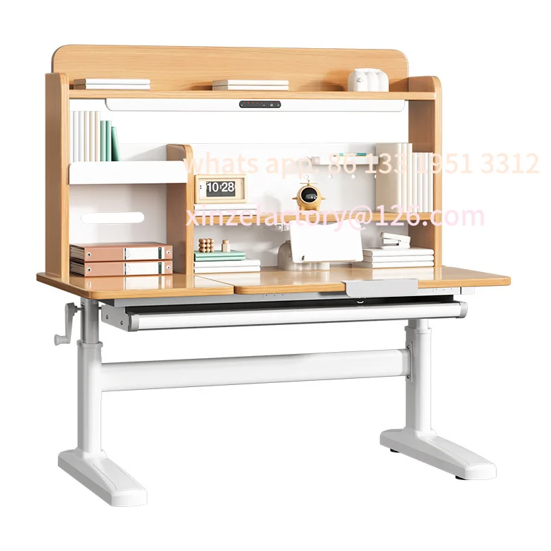 Children's study table, home, primary and secondary school students' writing table and chair set, student desk set
Children's study table, home, primary and secondary school students' writing table and chair set, student desk set