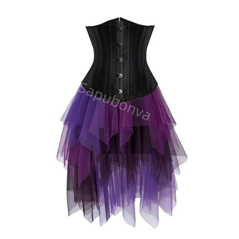 Corset Dress Costume long skirt Set With Underwear Bustier Costume Party pirate Sexy Ladies Outfit Plus Size Gothic Halloween
Corset Dress Costume long skirt Set With Underwear Bustier Costume Party pirate Sexy Ladies Outfit Plus Size Gothic Halloween