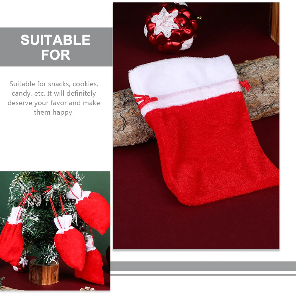 10 Pcs Christmas Tree naments Bags 10x15CM Decorative Items Gift Bags for Party Snack Treat Favor Packaging
10 Pcs Christmas Tree naments Bags 10x15CM Decorative Items Gift Bags for Party Snack Treat Favor Packaging