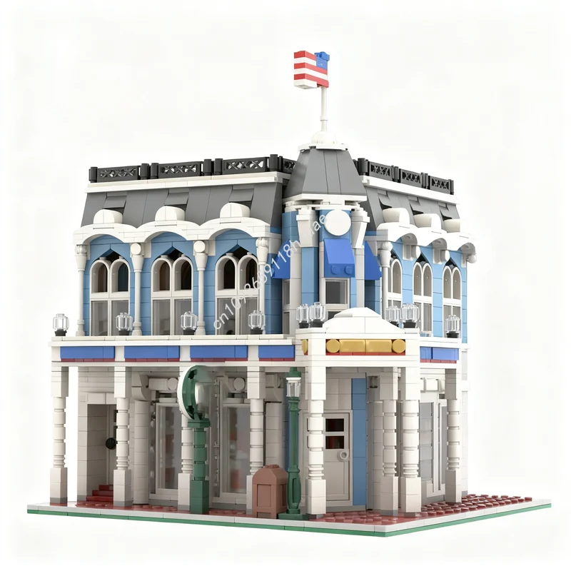 2409pcs MOC Disneieny Boutique Deluxe Main Street USA Model Building Blocks Architecture Christmas Gifts Toy Brick Education
2409pcs MOC Disneieny Boutique Deluxe Main Street USA Model Building Blocks Architecture Christmas Gifts Toy Brick Education