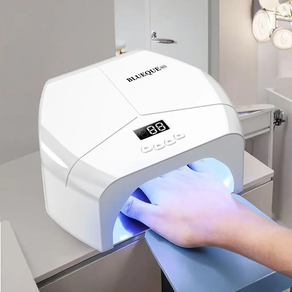 72 LED Beads Nail Gel UV Curing Lamp for Quick Drying Nail Dryer Lamp All Gel Polish Professional Manicure Equipment for Salon
72 LED Beads Nail Gel UV Curing Lamp for Quick Drying Nail Dryer Lamp All Gel Polish Professional Manicure Equipment for Salon